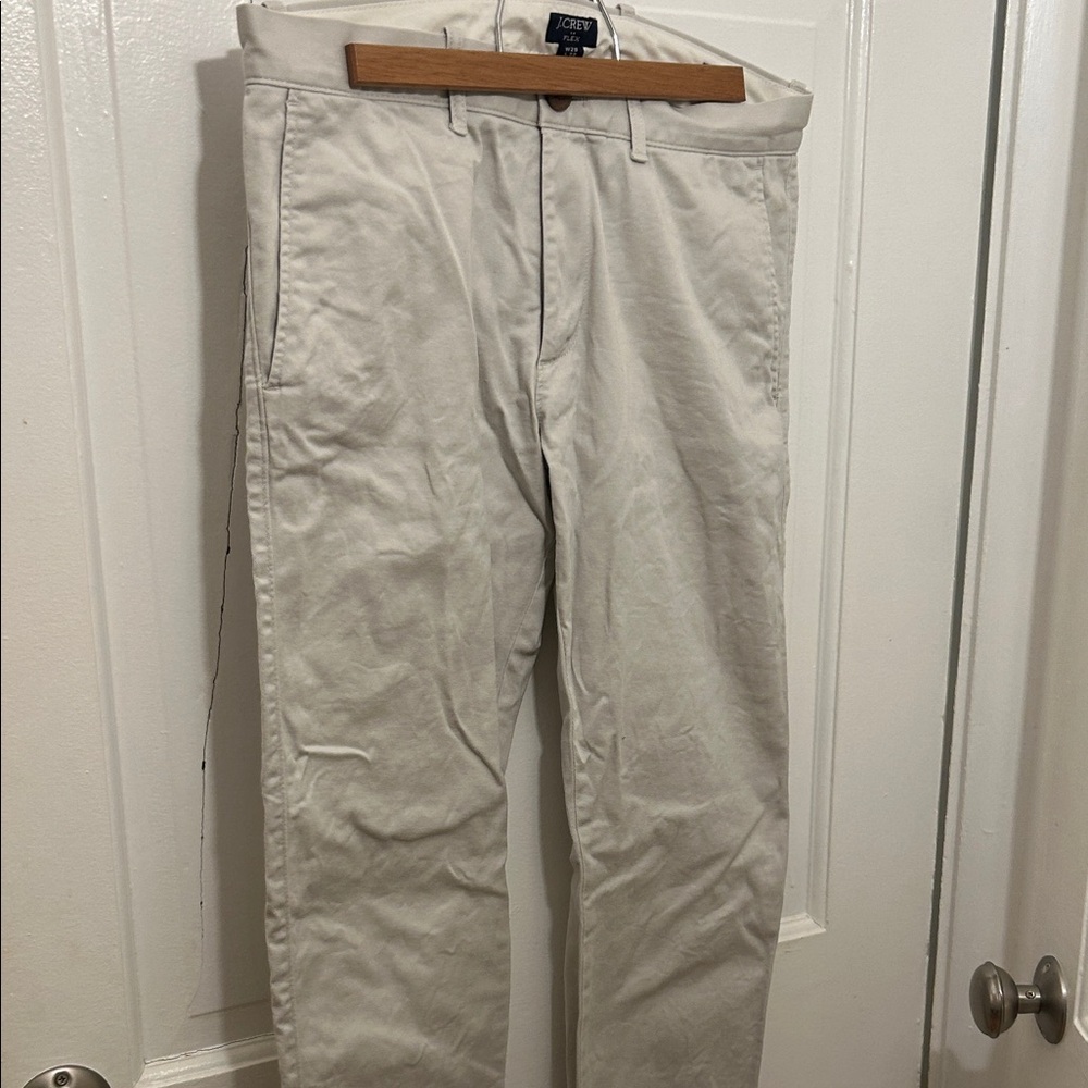 J. Crew Men's Light Tan Chinos